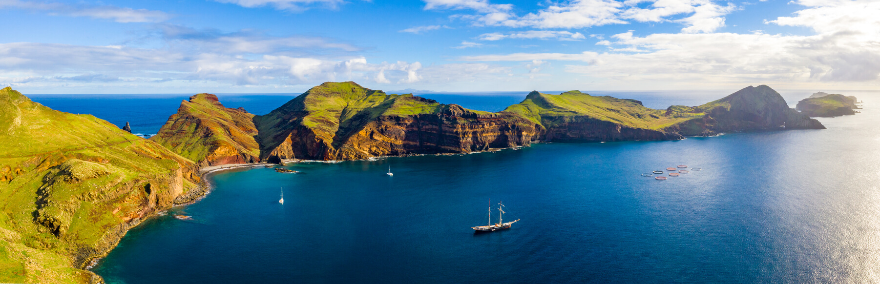 madeira nature in map